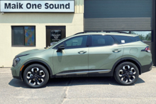 2023 Kia Sportage with professional window tint in North Bay